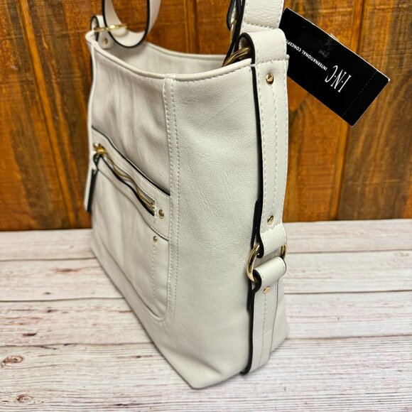 I.N.C. INTERNATIONAL CONCEPTS Riverton Hobo - Bone - Picture 3 of 6